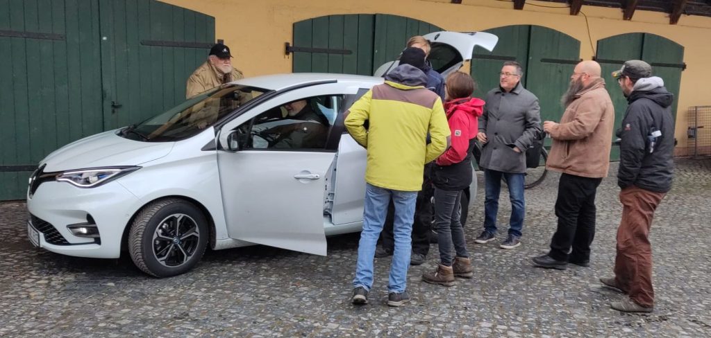 Neue Renault Zoe des Klein Schneen mobil e.V.